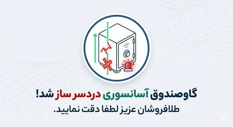 گاوصندوق آسانسوری درد سر ساز شد